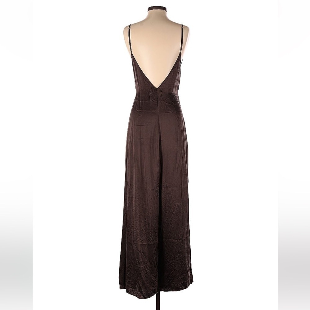 Reformation eclipse dress in brown - Picture 4 of 7